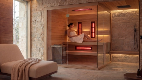 Indoor combined sauna