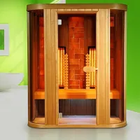 Infrared sauna with Philips Vitae and himalayan therapy Infrared sauna with Philips Vitae and himalayan therapy