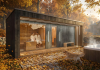 Luxury outdoor sauna