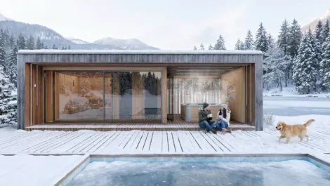 Joy Lagoon Outdoor Sauna house Joy Lagoon Outdoor Sauna house