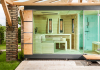 Wellness sauna house