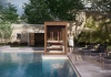 Outdoor combination sauna