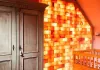 Himalayan salt wall