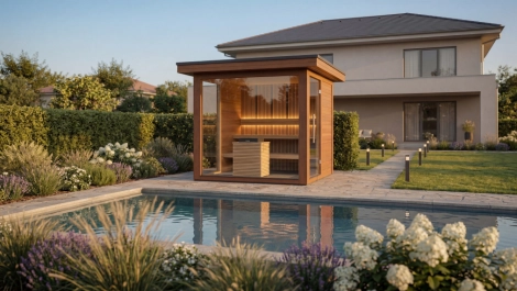 Lumira outdoor sauna