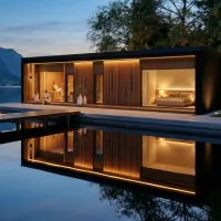 modern sauna haus