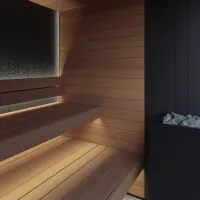Dry Finnish sauna