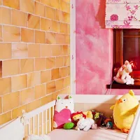 Himalayan salt wall for babies Himalayan salt wall for babies