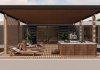 Wooden pergolas and canopies
