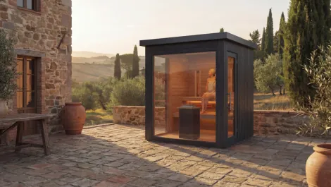 Garden combined sauna Garden combined sauna
