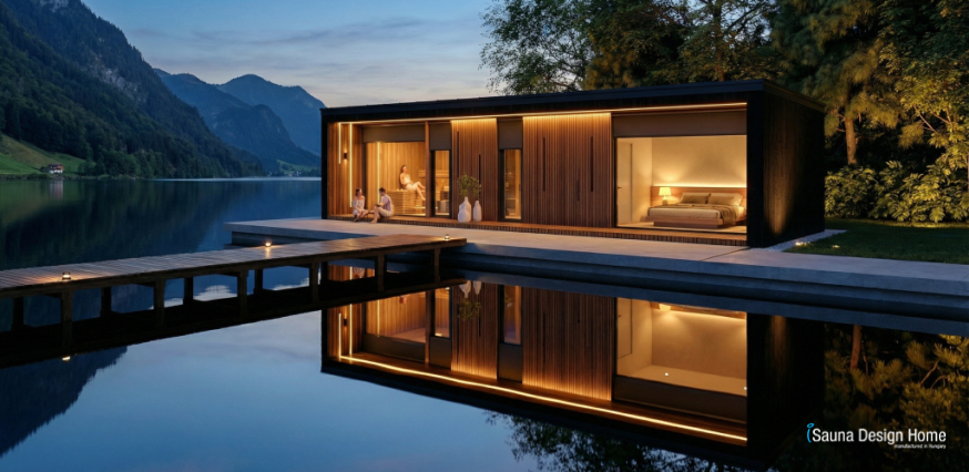 modern sauna haus
