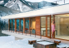 Sauna wellness house with shower