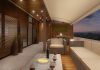 Luxury wellness terrace